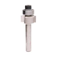 Фреза концевая DELTA TOOLS 6,35xD16,7xH8xR1 для снятия свесов с подшипником