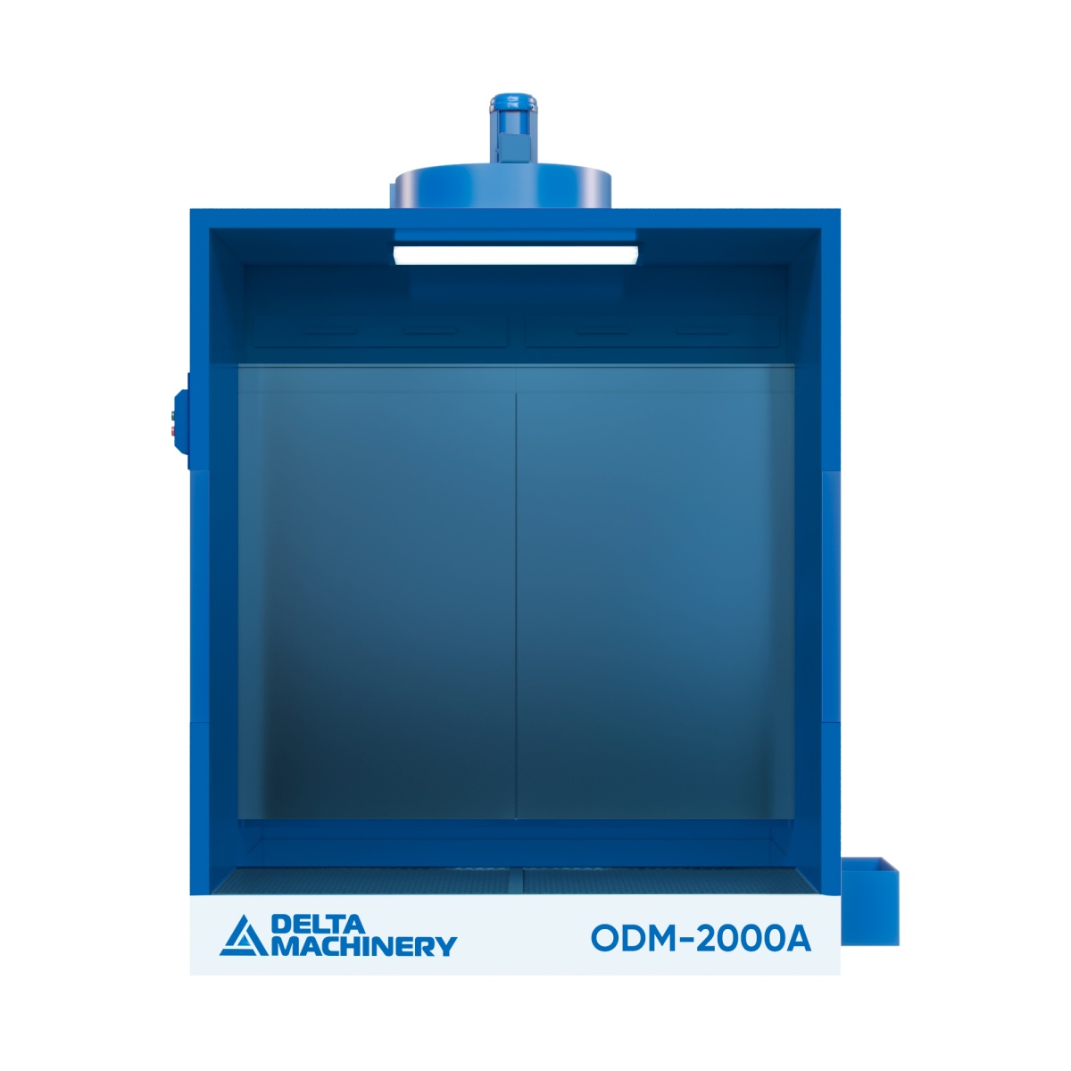 Покрасочная камера с водяной завесой DELTAMACHINERY ODM--2000A+P(1м) со встроенным и дополнительным активным полом